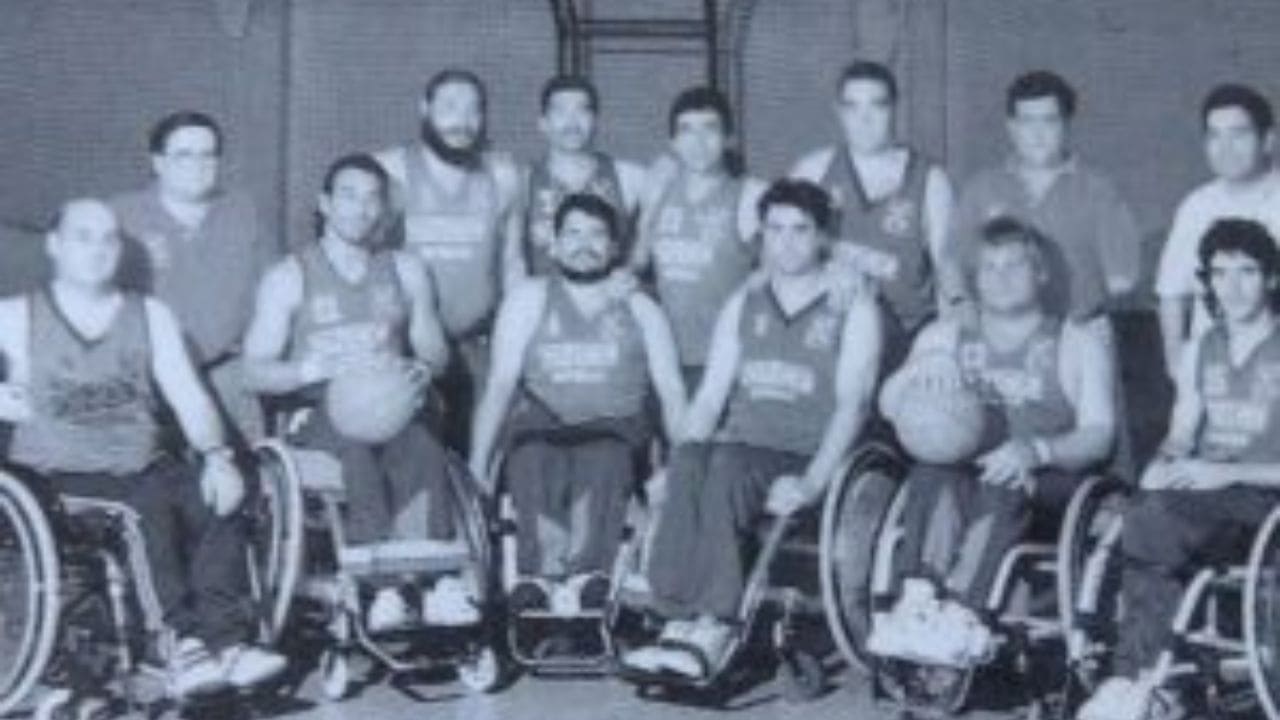 Equipo Sevilla pionero baloncesto en silla de ruedas