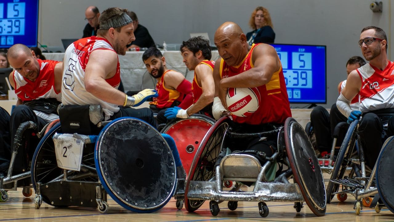 España rugby en silla de ruedas