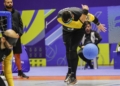 Javi Serrato goalball Liga brasileña