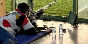 Juan Saavedra plata carabina tendido Copa del Mundo tiro paralímpico Al Ain