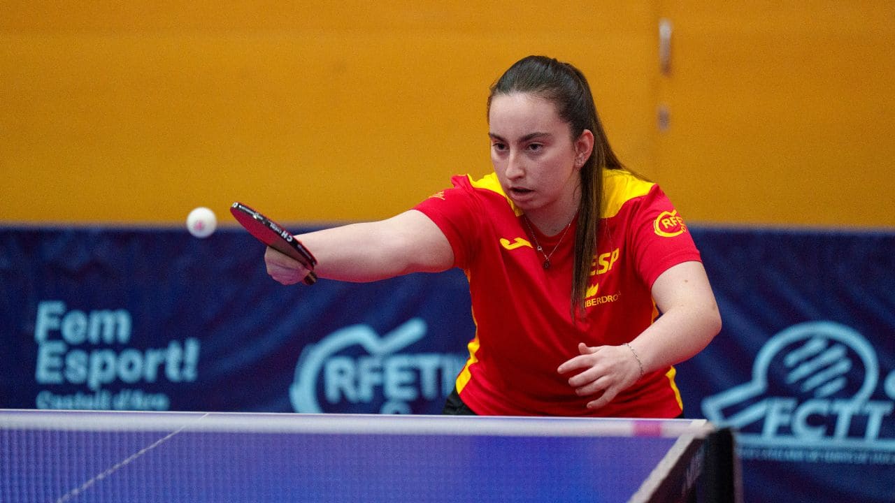 María Migueles jugadora tenis de mesa paralímpico