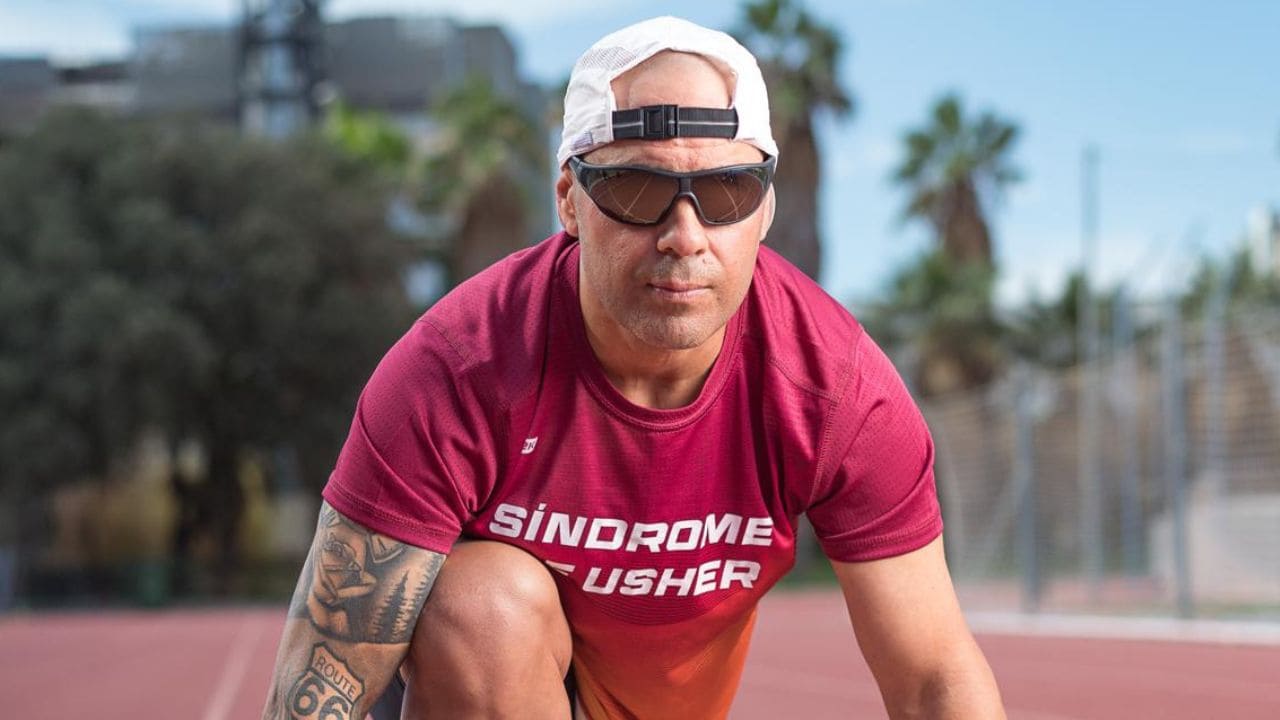 Mario Raúl Martínez corredor sordociego ultradistancias