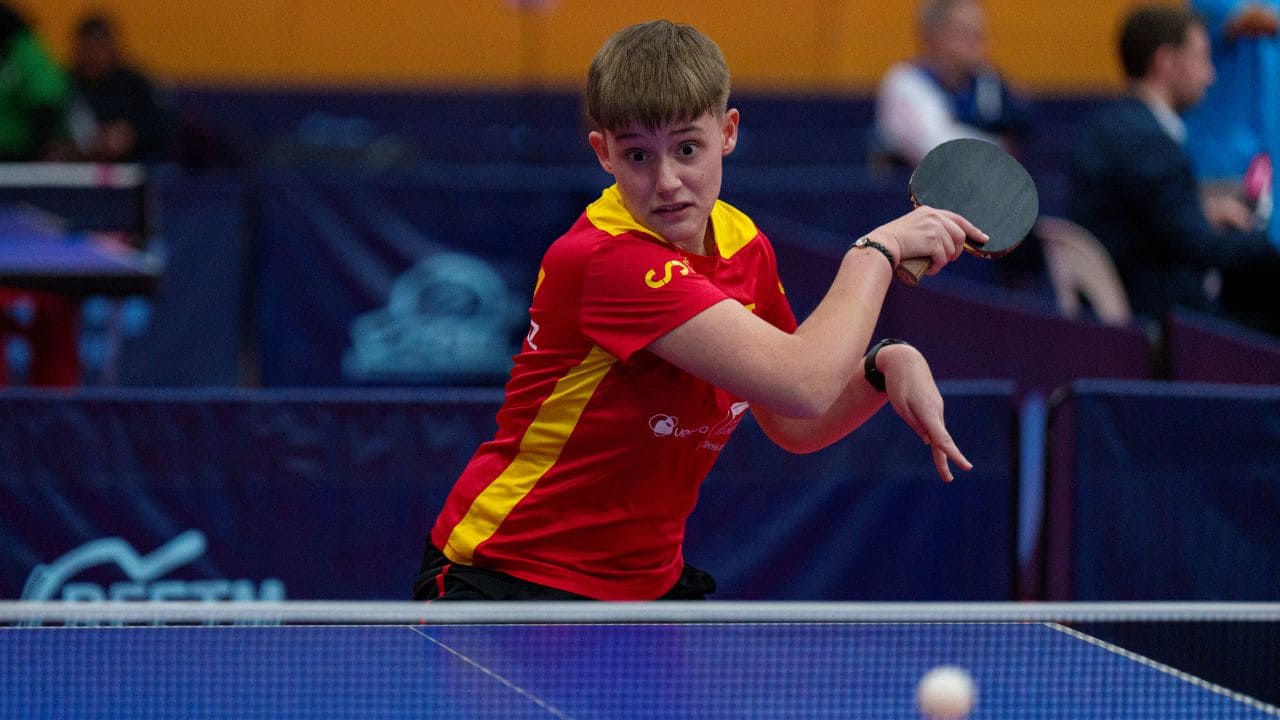 Olaia Martínez jugadora de tenis de mesa paralímpico