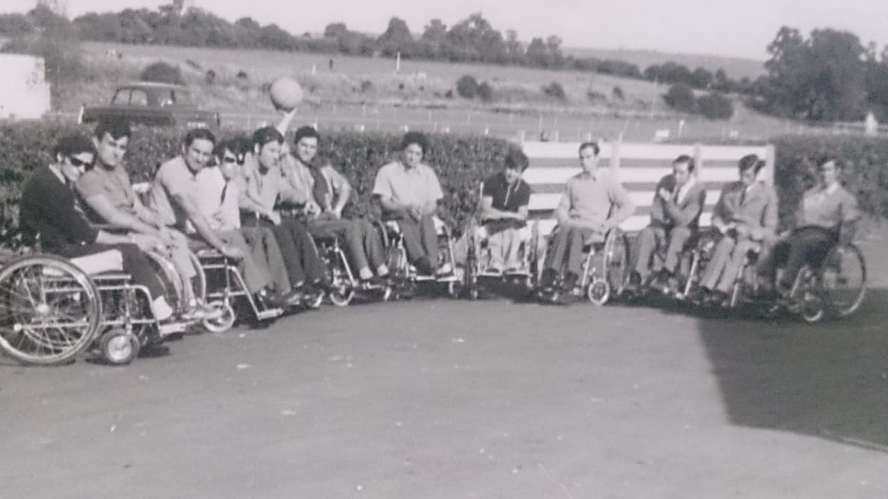 Primera selección española de baloncesto en silla de ruedas