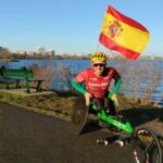 Rafa Botello mejor maratoniano español en silla de ruedas