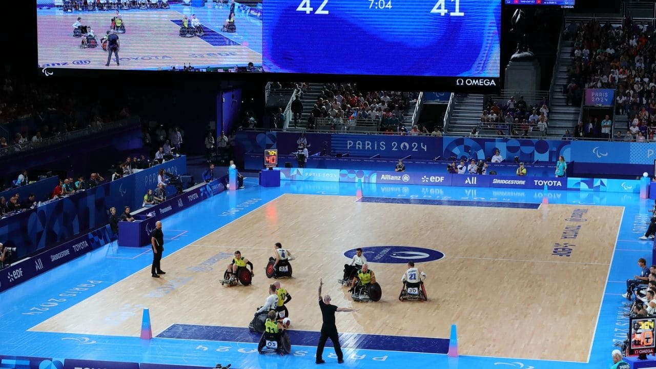 Rugby en silla ruedas Juegos Paralímpicos París 2024