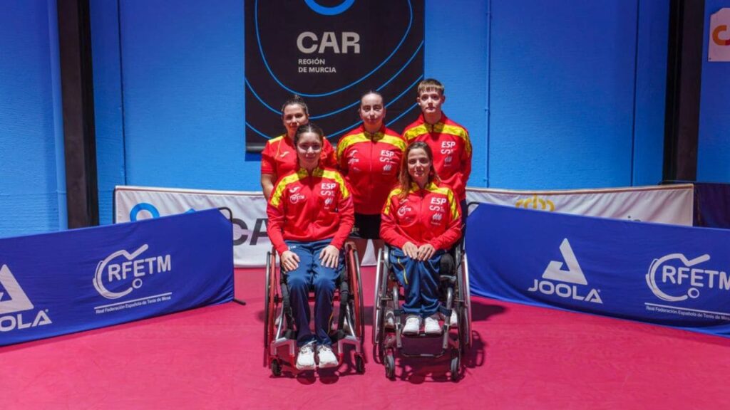 El tenis de mesa español femenino tendrá una nutrida representación en el Europeo paralímpico