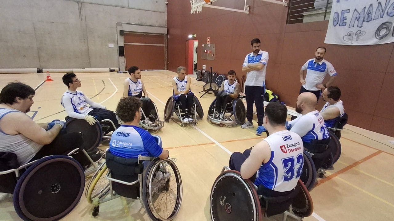 Spartans Granollers manda en Zaragoza y se encarama al liderato de la Liga de rugby en silla de ruedas