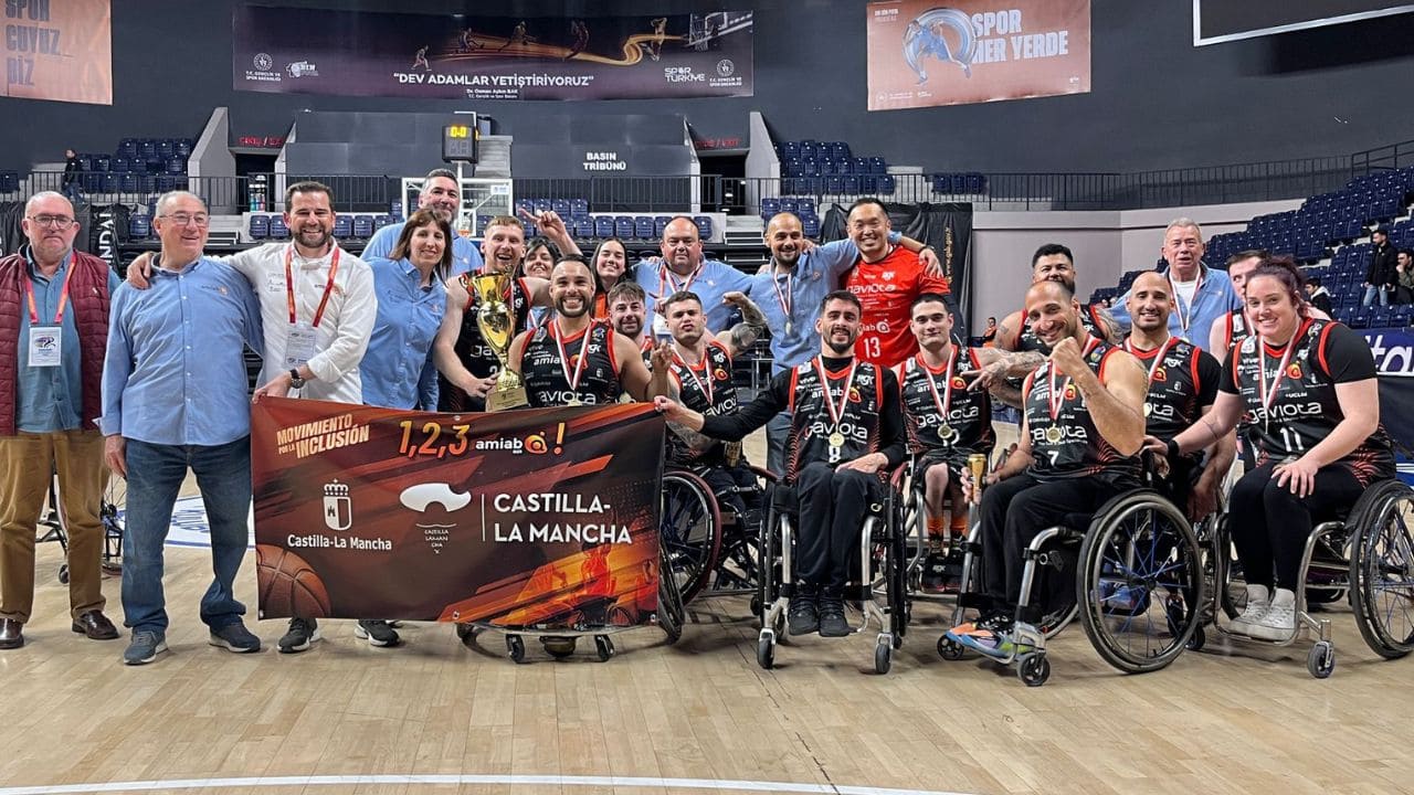 Amiab Albacete Campeón Champions Cup 2025 baloncesto silla