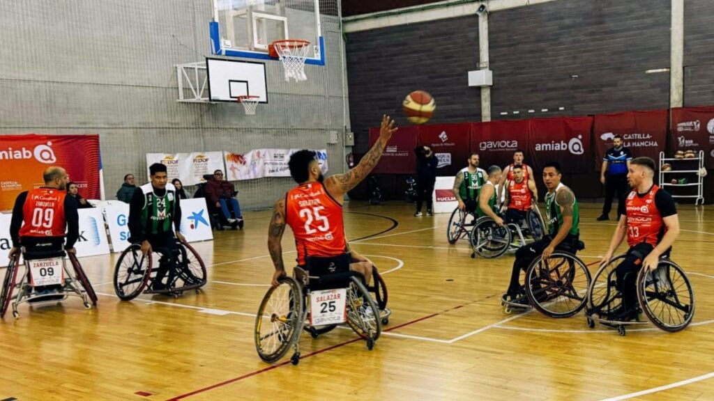 Amiab, Ilunion y Bidaideak no ceden un ápice en la cima de la Superliga de baloncesto en silla