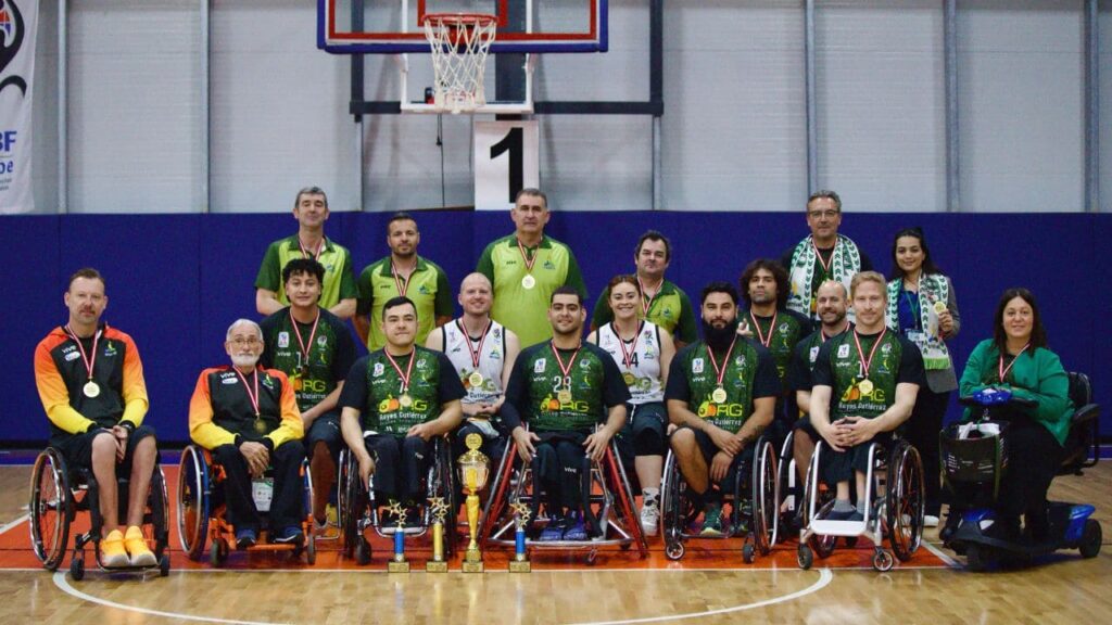 Un 2025 para la eternidad del baloncesto español en silla de ruedas con el oro europeo