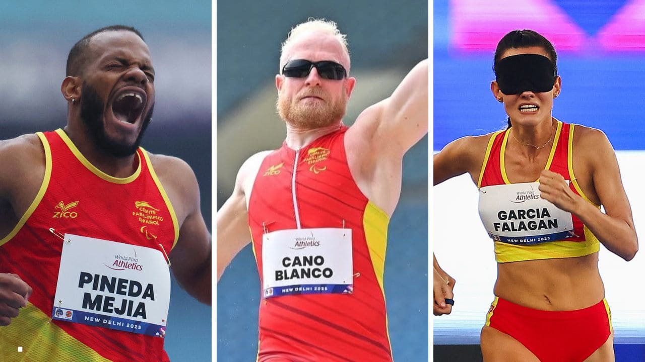 Atletismo español paralímpico 2025
