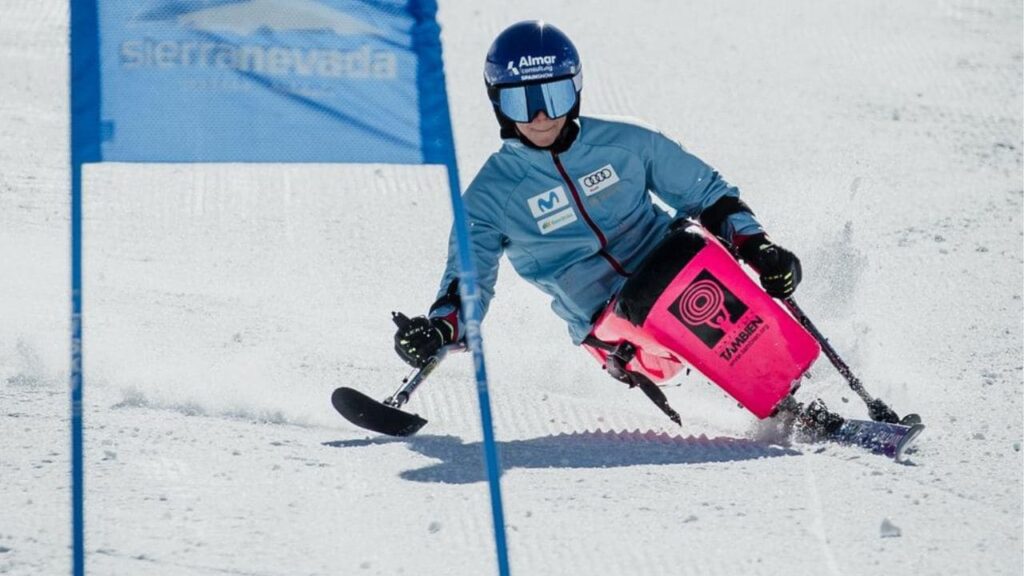 Audrey Pascual descenso Copa del Mundo esquí alpino paralímpico