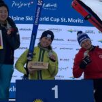 Audrey Pascual oro y plata en la Copa del Mundo de esquí paralímpico en Saint Moritz