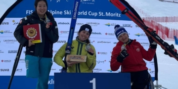 Audrey Pascual oro y plata en la Copa del Mundo de esquí paralímpico en Saint Moritz