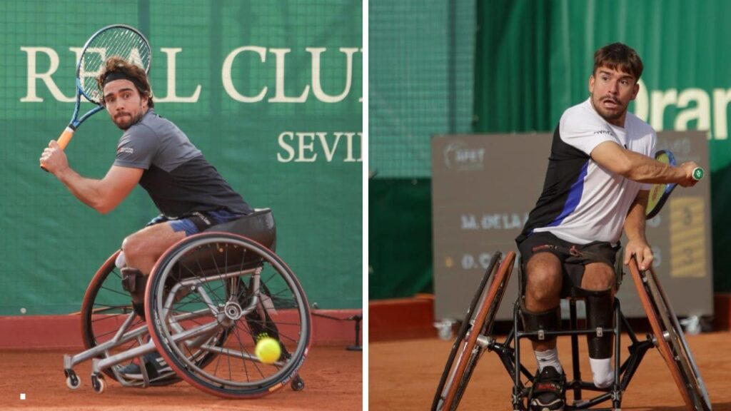 Caverzaschi amenaza el reinado de De la Puente en el Campeonato de España de tenis en silla