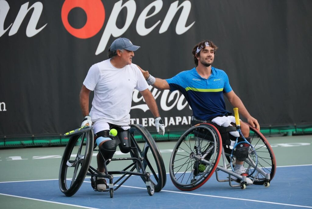 El tenis español en silla vive otro gran año liderado por De la Puente y Caverzaschi