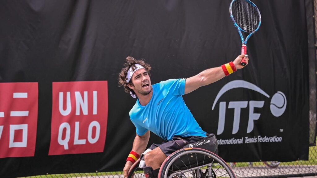 El tenis español en silla vive otro gran año liderado por De la Puente y Caverzaschi