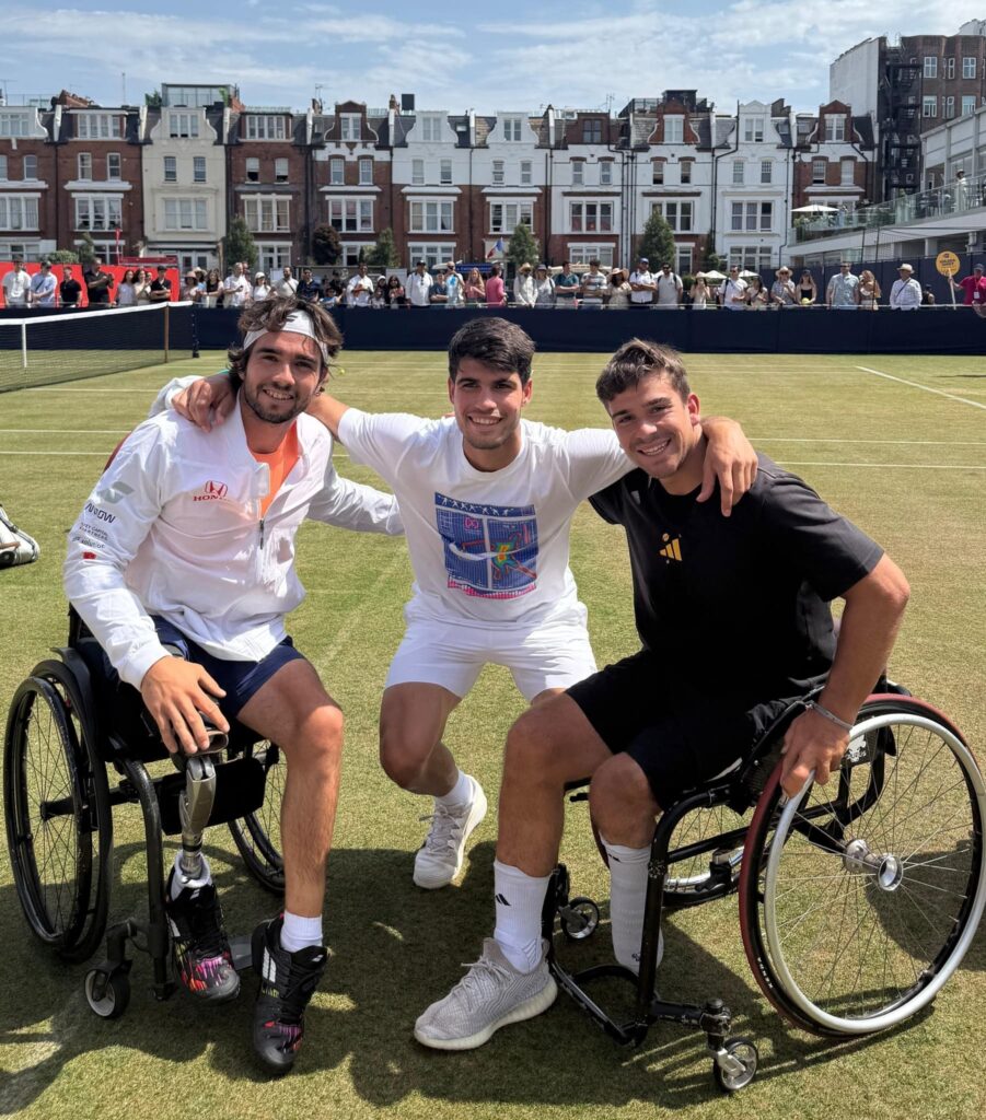 El tenis español en silla vive otro gran año liderado por De la Puente y Caverzaschi