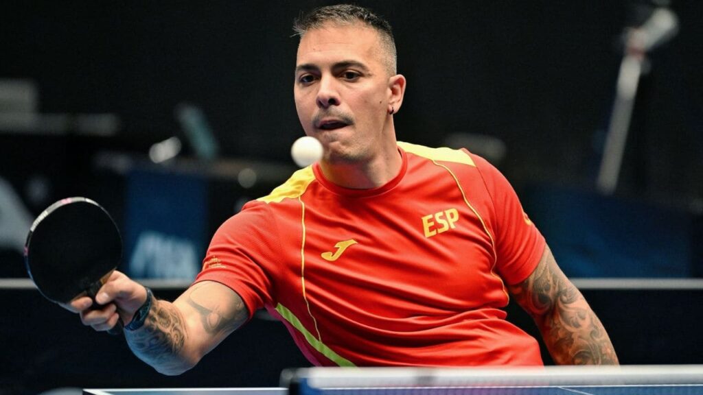 Eder Rodríguez, la plata europea en tenis de mesa paralímpico nacida de la resistencia