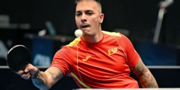 Eder Rodríguez subcampeón de Europa tenis de mesa paralímpico