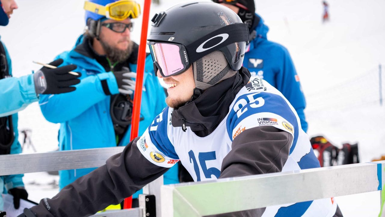 Emilio Redondo snowboard paralímpico