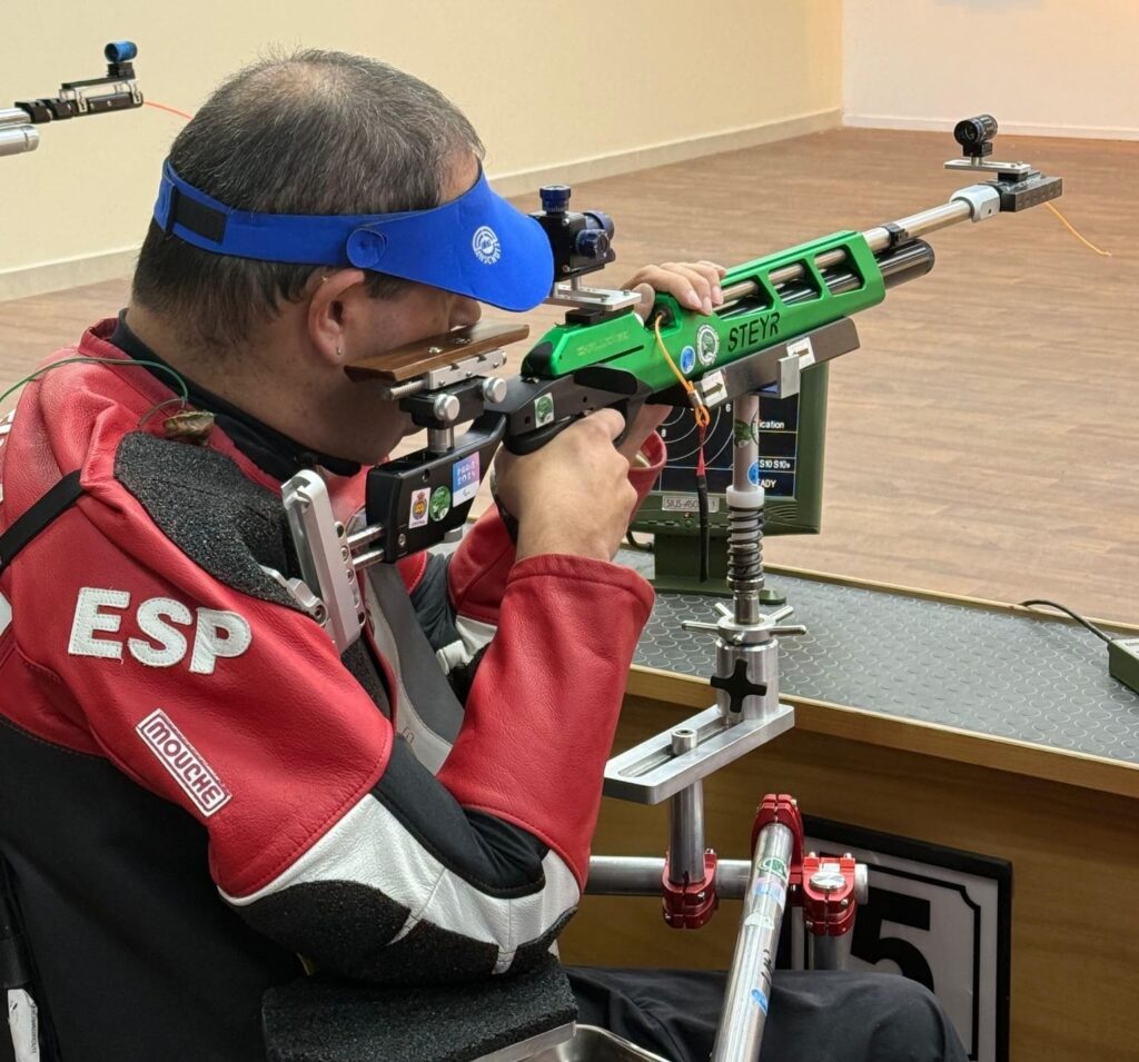 Con carabinas, pistolas y escopetas, el tiro paralímpico español sella un año de altura