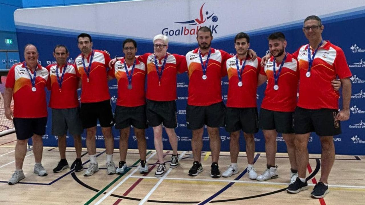 Goalball España bronce Torneo Gran Bretaña