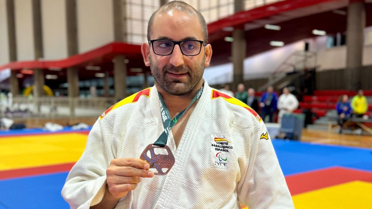 Íñigo Gerbolés bronce Grand Prix Sao Paulo judo para ciegos