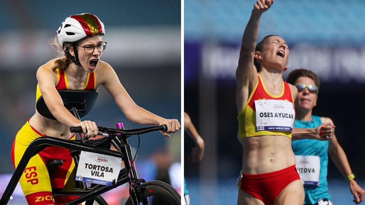 Judith Tortosa y Izaskun Oses Mundial atletismo paralímpico