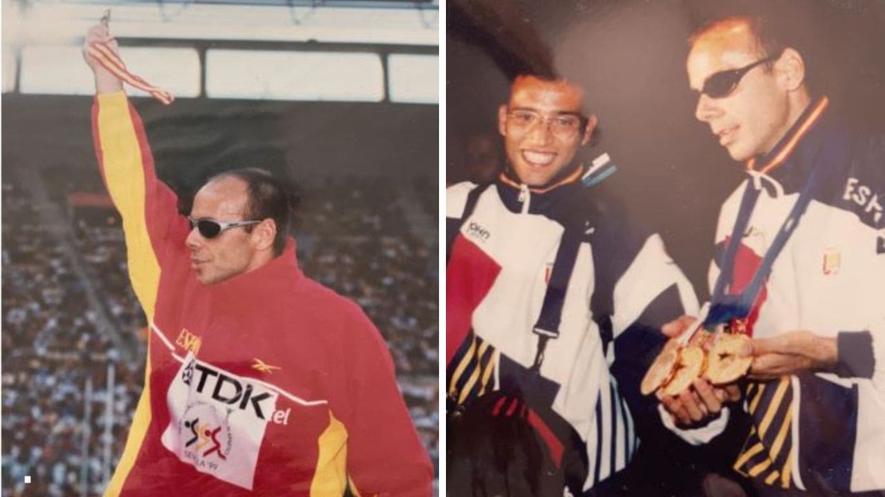 Julio Requena, el velocista leonés que desafió la ceguera y al crono