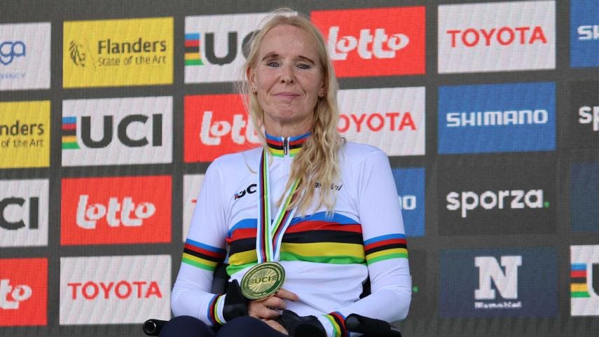 Manuela Vos oro mundial handbike ciclismo paralímpico