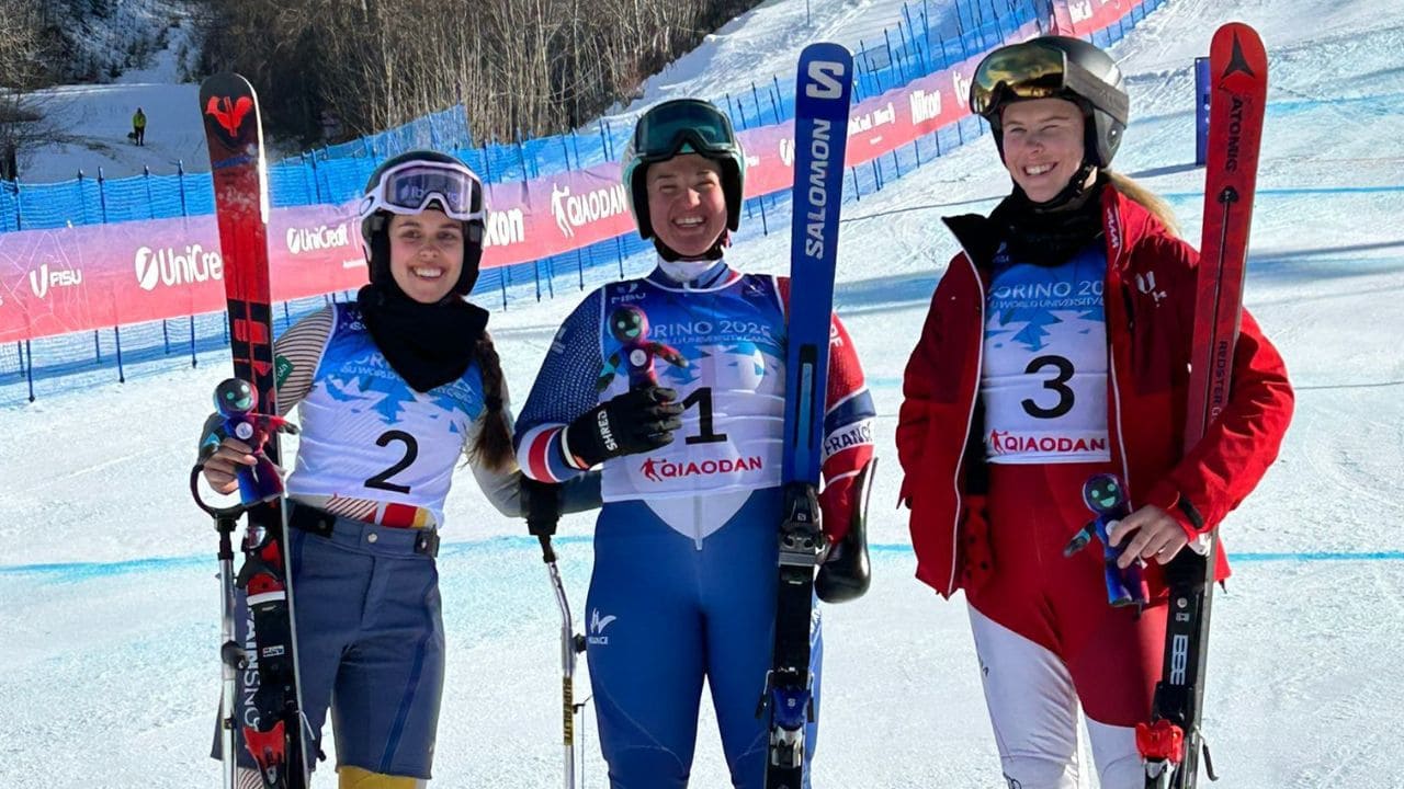 María Martín-Granizo podio esquí alpino