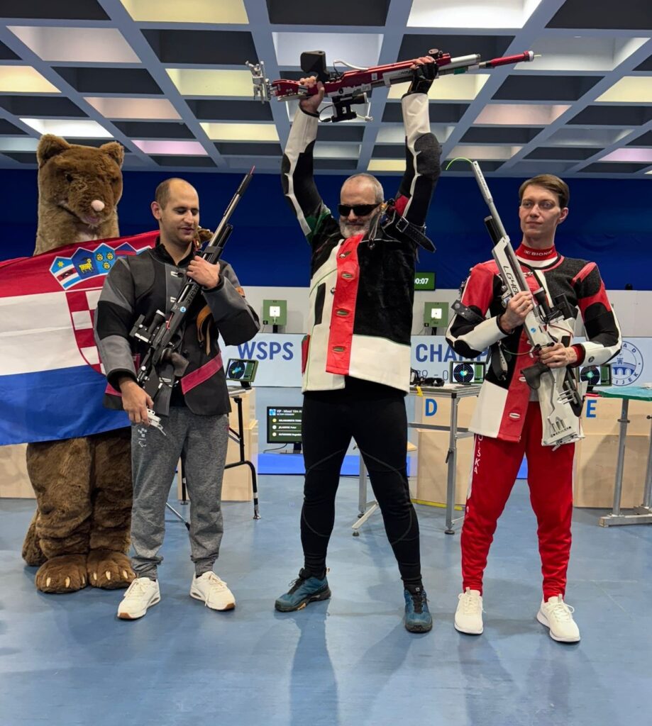 Con carabinas, pistolas y escopetas, el tiro paralímpico español sella un año de altura
