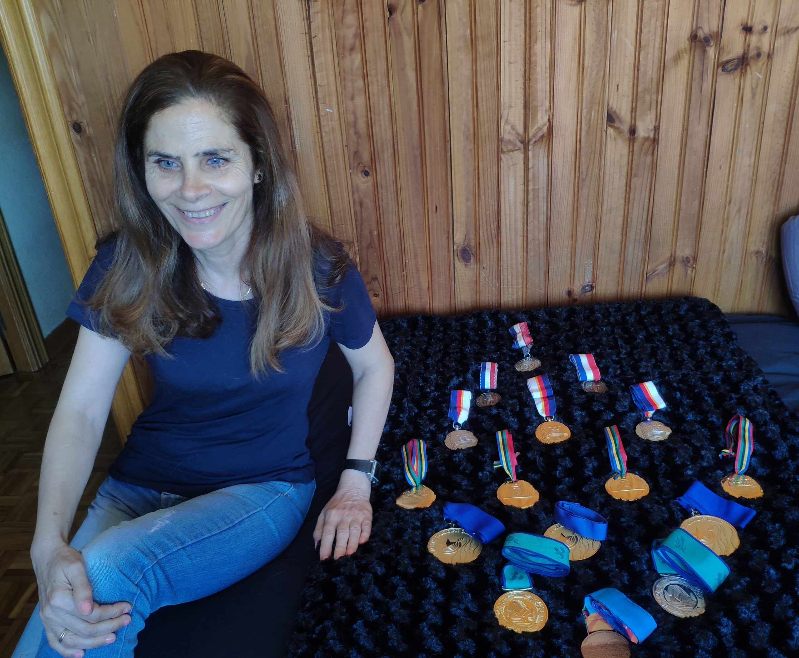 Puri Santamarta medallas paralímpicas