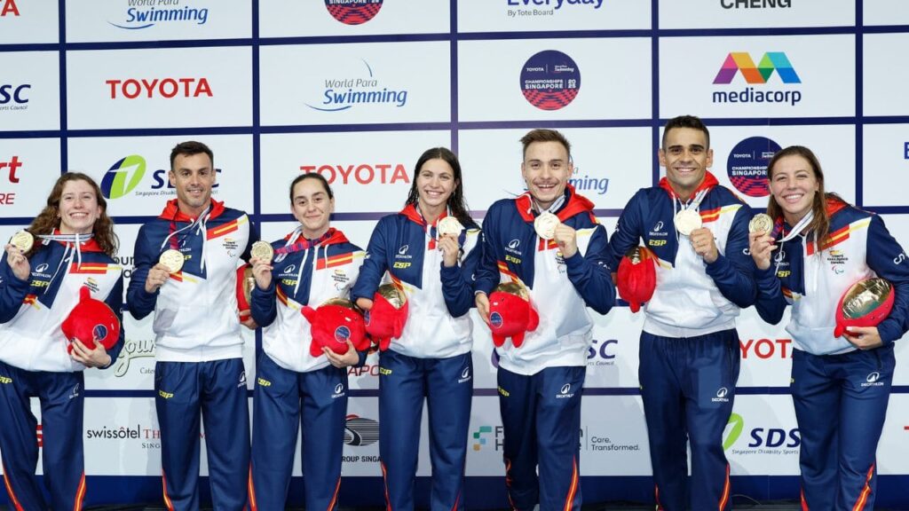 Otro año para enmarcar: la natación paralímpica española cumple con creces como gran caladero de medallas
