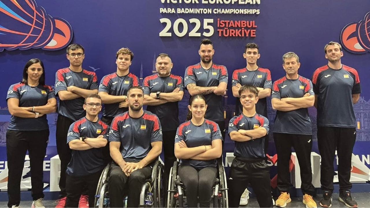 Selección española bádminton paralímpico