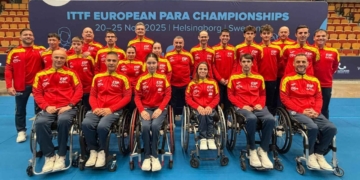 Tenis mesa español paralímpico Europeo Helsingborg 2025
