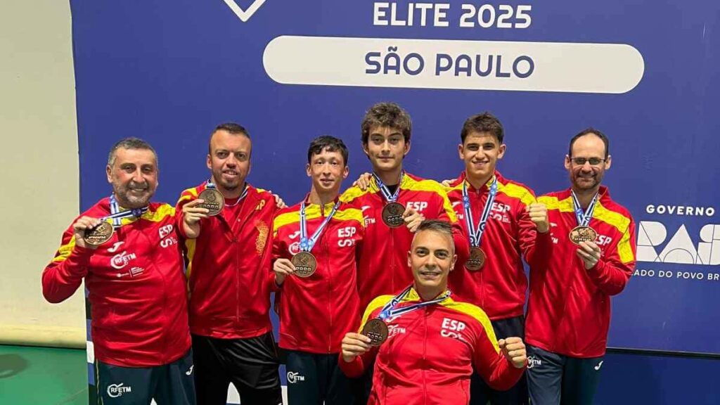 El tenis de mesa paralímpico español cierra un año con casi un centenar de medallas