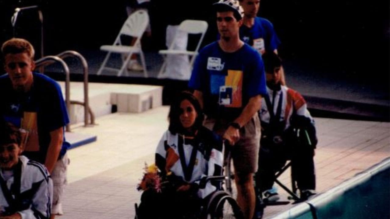 Arantxa González durante unos Juegos Paralímpicos