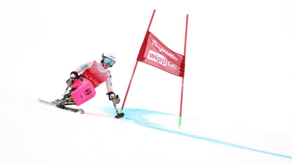 Audrey Pascual gana el oro en el descenso de esquí paralímpico en la Copa del Mundo de Saalbach