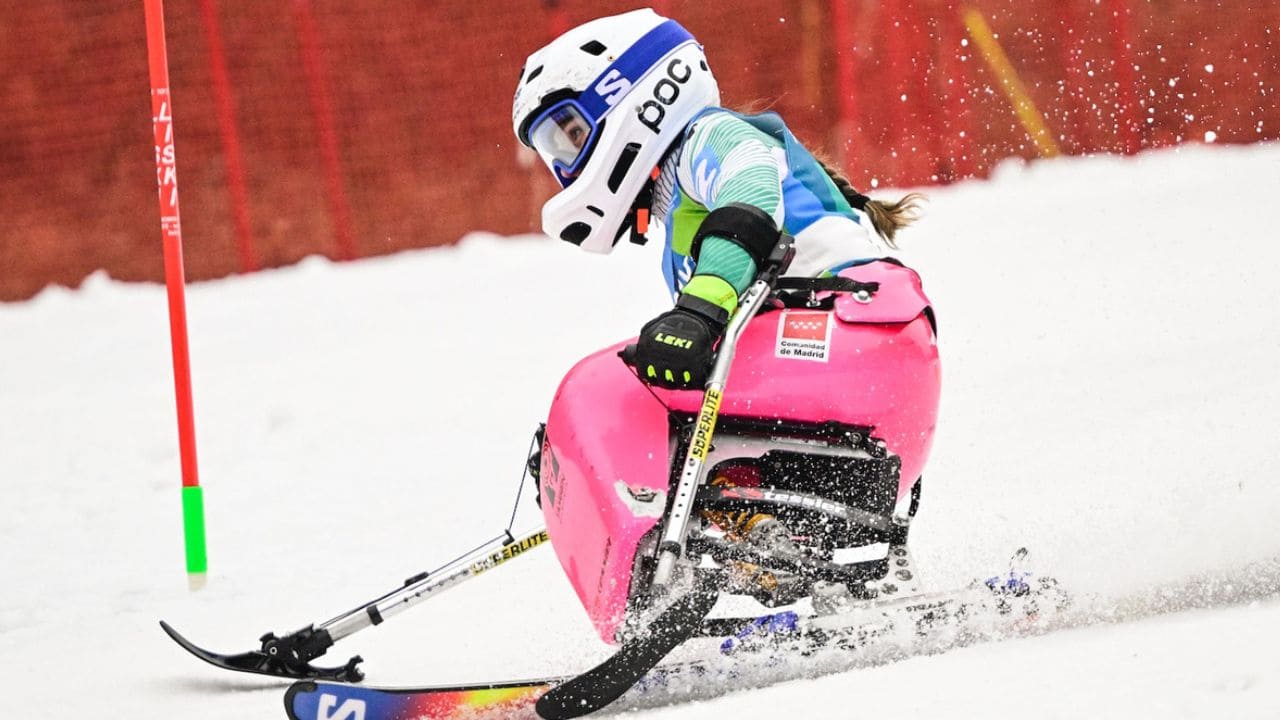Audrey Pascual logra el bronce en slalom de la Copa del Mundo de esquí paralímpico en Méribel