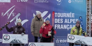 Audrey Pascual logra la plata en gigante slalom en la Copa del Mundo de esquí en Méribel