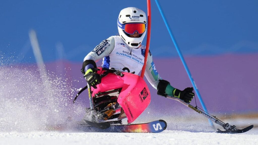 Audrey Pascual logra la plata en slalom de la Copa del Mundo de esquí paralímpico