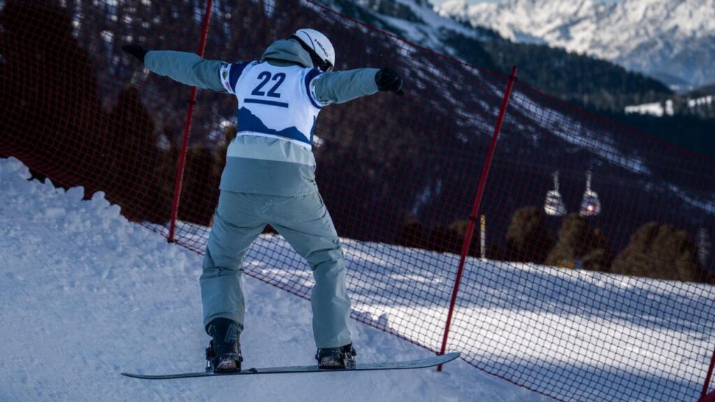 Daniel Miñana, plata y bronce en la Copa de Europa de snowboard paralímpico en Kühtai