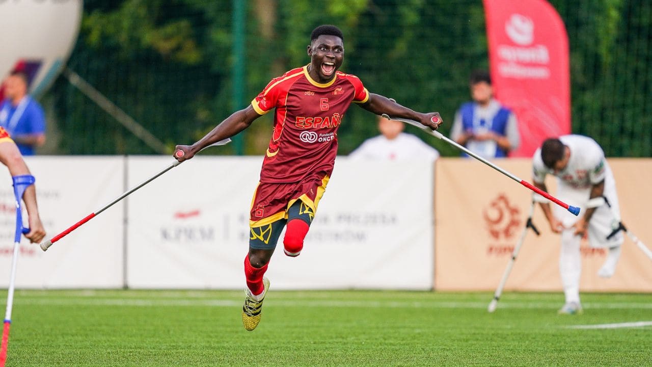 David Mendes es uno de los mejores del mundo en fútbol para amputados