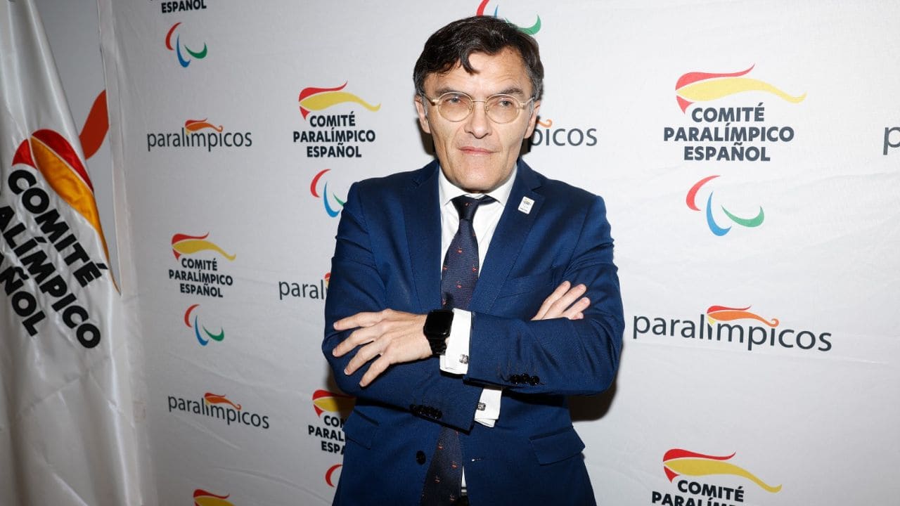 El presidente del Comité Paralímpico Español, Alberto Durán