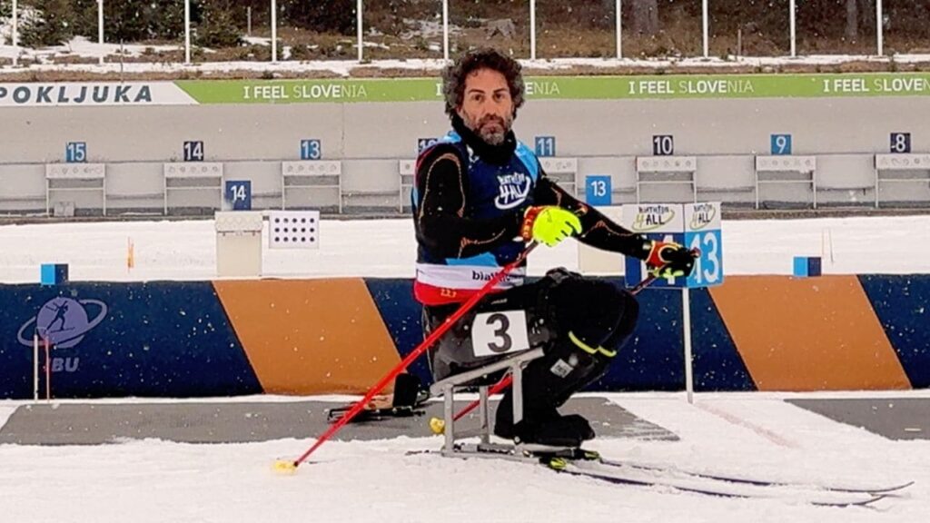 Higinio Rivero se prepara para su desafío en esquí y biatlón paralímpico en Milán-Cortina 2026