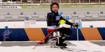 Higinio Rivero esquí de fondo y biatlón paralímpico