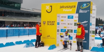 Higinio Rivero suma experiencia y aprendizaje en la Copa del Mundo de esquí de fondo paralímpico